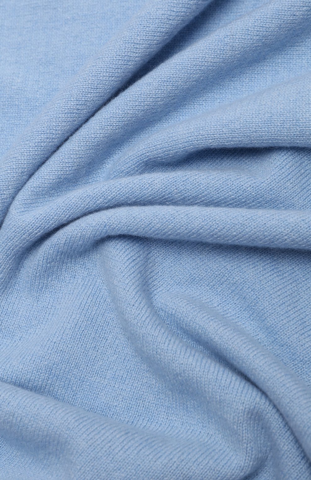 Детского кашемировое одеяло BABY T голубого цвета, арт. 23AIC822C0 | Фото 2 (Материал: Текстиль, Кашемир, Шерсть; Материал сплава: Проставлено; Нос: Не проставлено)