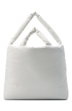Женский сумка-шопер KASSL EDITIONS белого цвета, арт. H0L21B03100000 | Фото 6 (Сумки-технические: Сумки-шопперы; Материал: Текстиль; Размер: large)