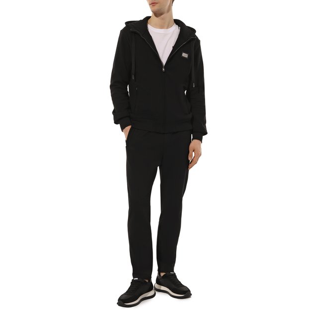 Хлопковые брюки Dolce & Gabbana  GV1BAT/G7F2G Фото 2