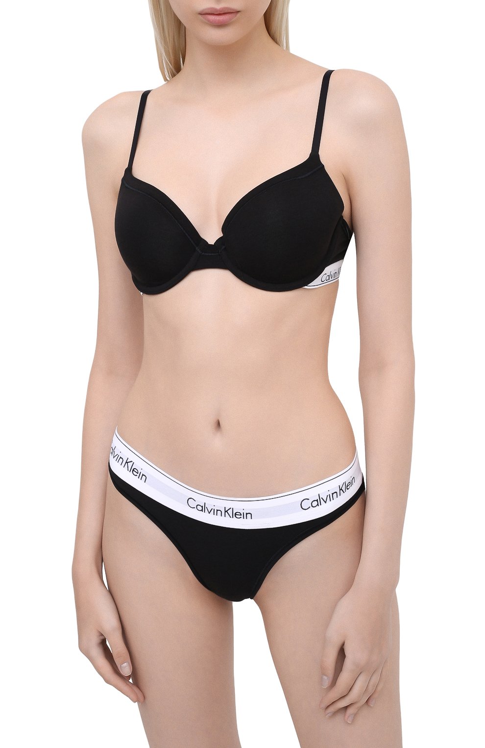 Трусы-стринги Calvin Klein Underwear F3786E_2NT купить за 2300
