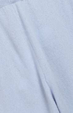 Детские кашемировые джоггеры GIORGETTI CASHMERE голубого цвета, арт. MB1309/8A-14A/N0 RIGA | Фото 3 (Материал внешний: Шерсть, Кашемир; Статус проверки: Проверено, Проверена категория; Девочки Кросс-КТ: Джоггеры-одежда)