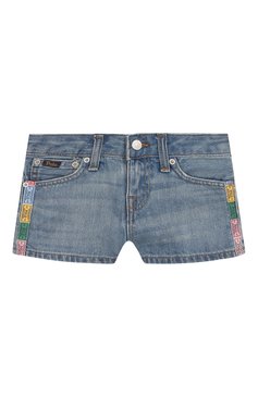 Детские джинсовые шорты POLO RALPH LAUREN голубого цвета, арт. 312783742 | Фото 1 (Кросс-КТ: Деним; Региональные ограничения белый список (Axapta Mercury): RU; Материал сплава: Проставлено; Нос: Не проставлено; Материал внешний: Хлопок; Девочки Кросс-КТ: Шорты-одежда; Ростовка одежда: 5 лет | 110 см, 6 лет | 116 см, 7 лет | 122 см)