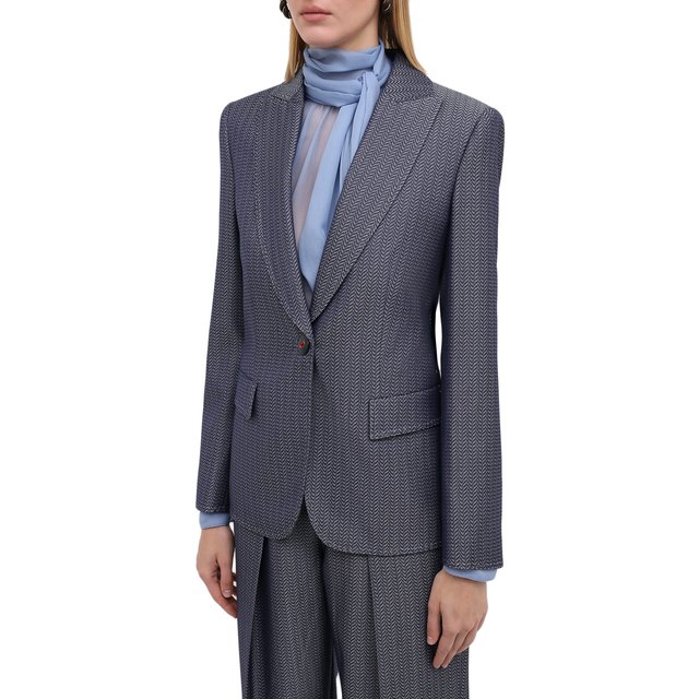 Шерстяной жакет Giorgio Armani  0WHGG0H0/T01W1 Фото 4