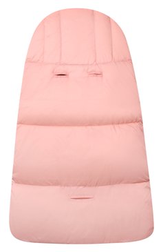 Детский пуховый конверт MOSCHINO розового цвета, арт. MME00D/L3A22 | Фото 2 (Тематический товар: Teddy Bear; Материал: Текстиль, Синтетический материал)