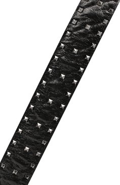 Женские ремень для сумки rockstud spike VALENTINO черного цвета, арт. UW0P0P37/ARD | Фото 3 (Материал: Натуральная кожа; Региональные ограничения белый список (Axapta Mercury): RU; Кросс-КТ: ремень-сумка)