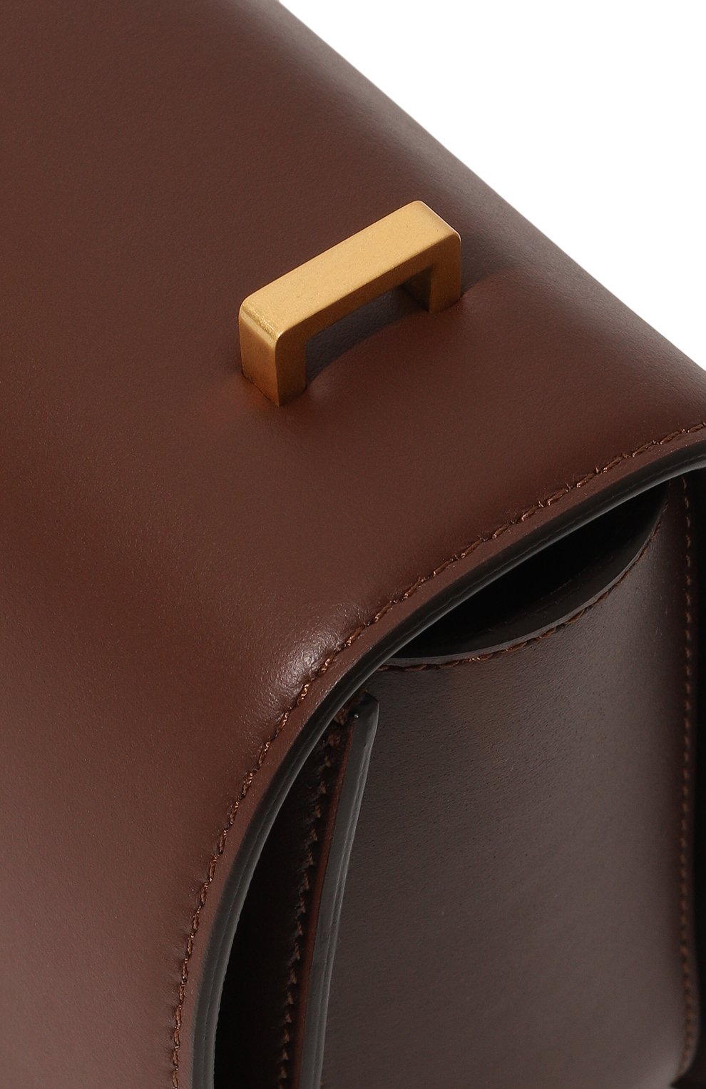 Женская сумка heritage FRENZLAUER коричневого цвета, арт. HERITAGE BAG | Фот�о 3 (Сумки-технические: Сумки через плечо; Материал: Натуральная кожа; Ремень/цепочка: На ремешке; Размер: small)