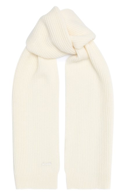 Детский кашемировый шарф SIMONETTA бежевого цвета, арт. 1N0046/NE340 | Фото 1 (Материал: Шерсть, Кашемир, Текстиль)