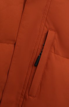 Детское утепленное пальто GOSOAKY оранжевого цвета, арт. 222.9.1.506/DENSE MICR0 TWILL | Фото 3 (Рукава: Длинные; Материал внешний: Синтетический материал; Мальчики Кросс-КТ: Пуховик-верхняя одежда; Материал сплава: Проставлено; Материал подклада: Синтетический материал; Драгоценные камни: Проставлено; Ростовка одежда: 5 лет | 110 см, 7 лет | 122 см, 9 лет | 134 см, 12 лет | 152 см, 3 года | 98 см)