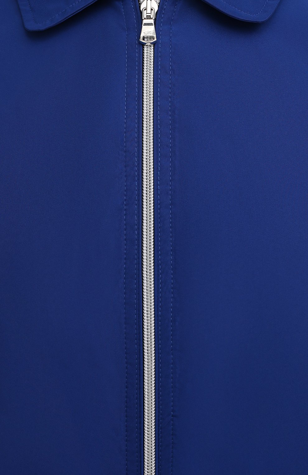 Мужской бомбер PAUL&SHARK синего цвета, арт. 21412225/GQS/3XL-6XL | Фото 5 (Кросс-КТ: Куртка, бомбер; Рукава: Длинные; Принт: Без принта; Материал внешний: Синтетический материал; Материал сплава: Проставлено; Материал подклада: Синтетический материал; Драгоценные камни: Проставлено; Длина (верхняя одежда): Короткие; Стили: Кэжуэл)