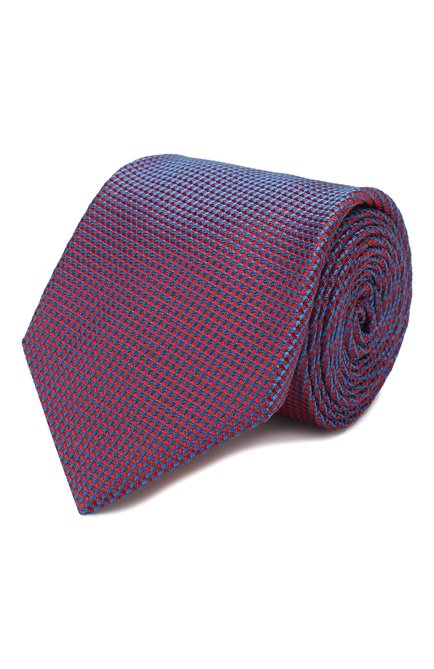 Мужской шелковый галстук BRIONI бордового цвета по цене 29100 руб., арт. 062I00/P9487 | Фото 1