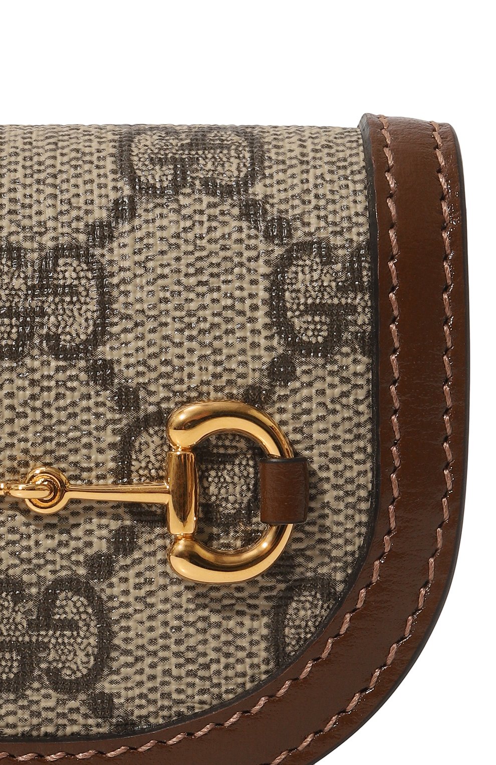 Чехол для airpods GUCCI коричневого цвета, арт. 643880 92TCG | Фото 3