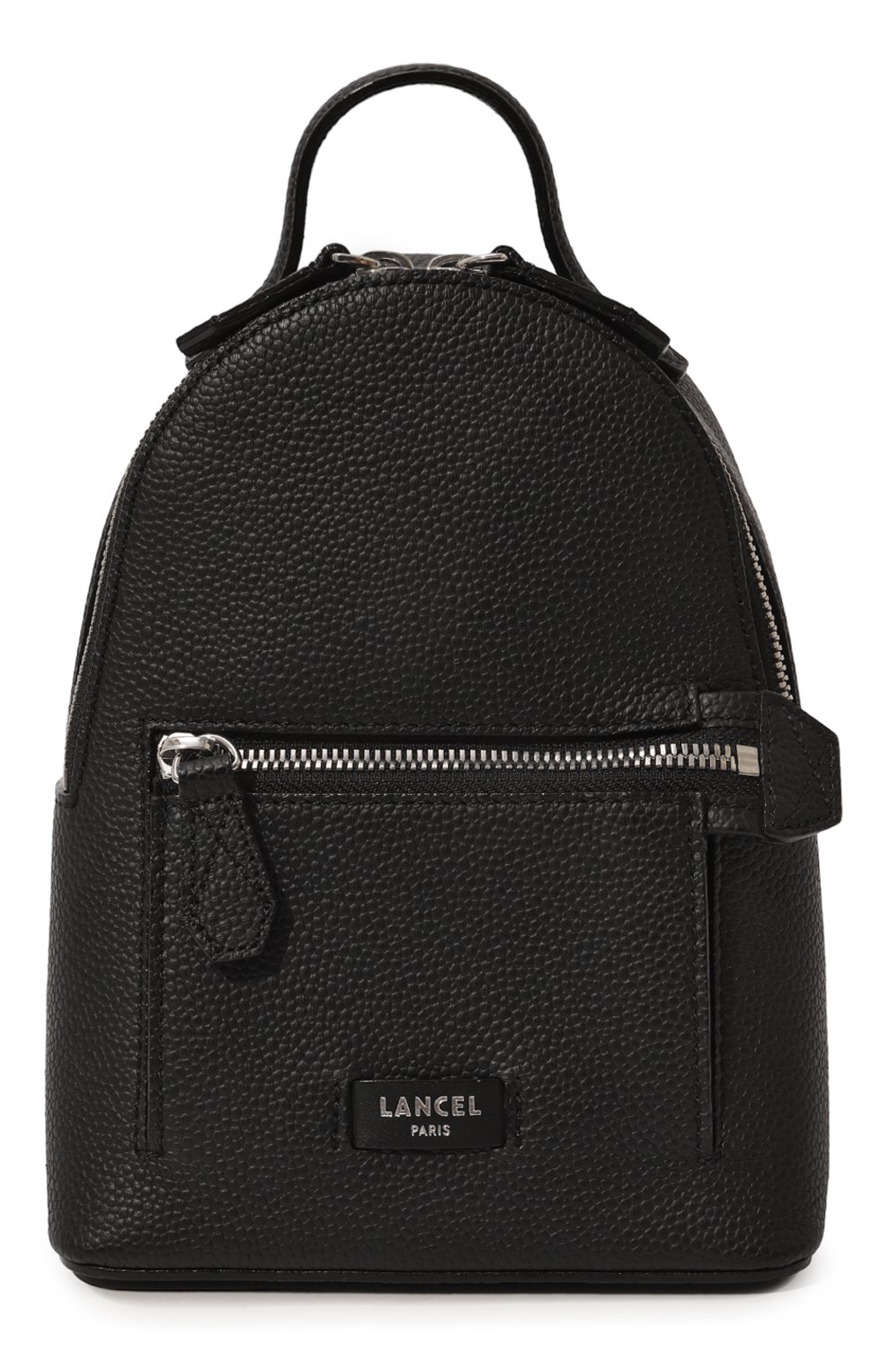 Женский рюкзак ninon LANCEL черного цвета, арт. A12092 | Фото 1 (Материал: Натуральная кожа; Размер: small; Стили: Кэжуэл)