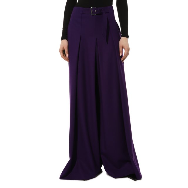 фото Шерстяные брюки alberta ferretti