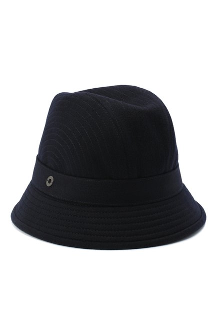 Женская кашемировая шляпа LORO PIANA синего цвета, арт. FAL2348 | Фото 1 (Материал: Кашемир, Шерсть, Текстиль)