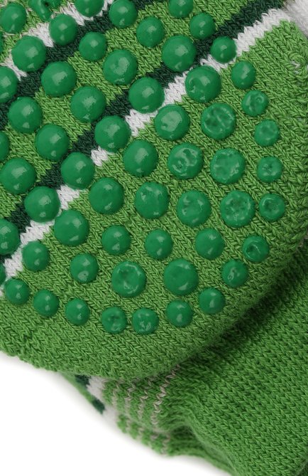 Детские носки FALKE зеленого цвета, арт. 12268. | Фото 2 (Материал: Хлопок, Текстиль; Региональные ограничения белый список (Axapta Mercury): RU; Кросс-КТ: Носки)