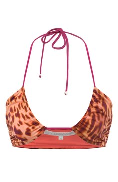 Женский треугольный бра STELLA MCCARTNEY розового цвета, арт. S7BYH1800 | Фото 1 (Женское Кросс-КТ: Раздельные купальники; Материал внешний: Синтетический материал)