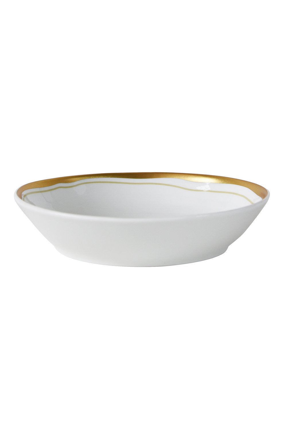 Тарелка суповая albatre BERNARDAUD золотого цвета, арт. 2043/26 | Фото 2 (Интерьер Кросс-КТ: Обеденная посуда; Ограничения доставки: fragile-2)