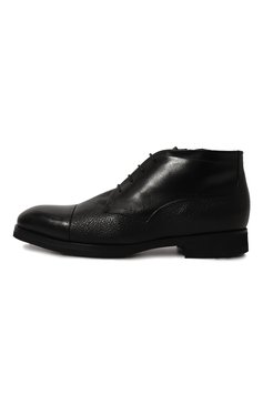 Мужские кожаные ботинки BARRETT черного цвета, арт. 212U028.1/VITELL0 F | Фото 4 (Материал внешний: Кожа; Материал утеплителя: Натуральный мех; Мужское Кросс-КТ: Ботинки-обувь; Материал сплава: Проставлено; Нос: Не проставлено)