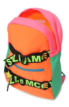 Детская рюкзак STELLA MCCARTNEY разноцветного цвета, арт. 8Q0AI8 | Фото 3 (Матер иал: Текстиль)