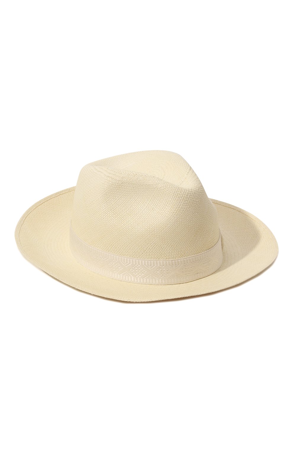 Мужская  шляпа STEFANO RICCI белого цвета, арт. MCV2100020/GRASPN | Фото 1 (Материал: Текстиль, Растительное волокно)