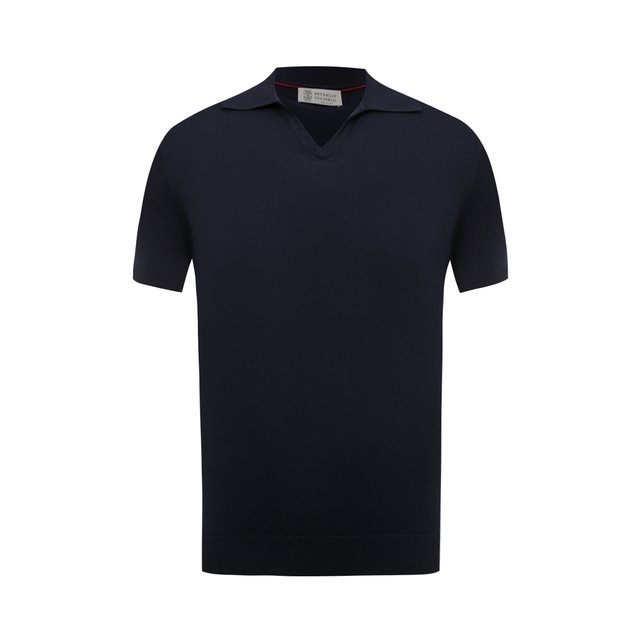 фото Хлопковое поло brunello cucinelli