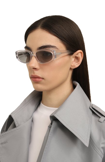 Женские солнцезащитные очки CHIMI прозрачного цвета, арт. 09.2 CLEAR | Фото 2 (Материал: Пластик; Тип очков: С/з; Оптика Гендер: оптика-женское; Очки форма: Cat-eye, Прямоугольные)
