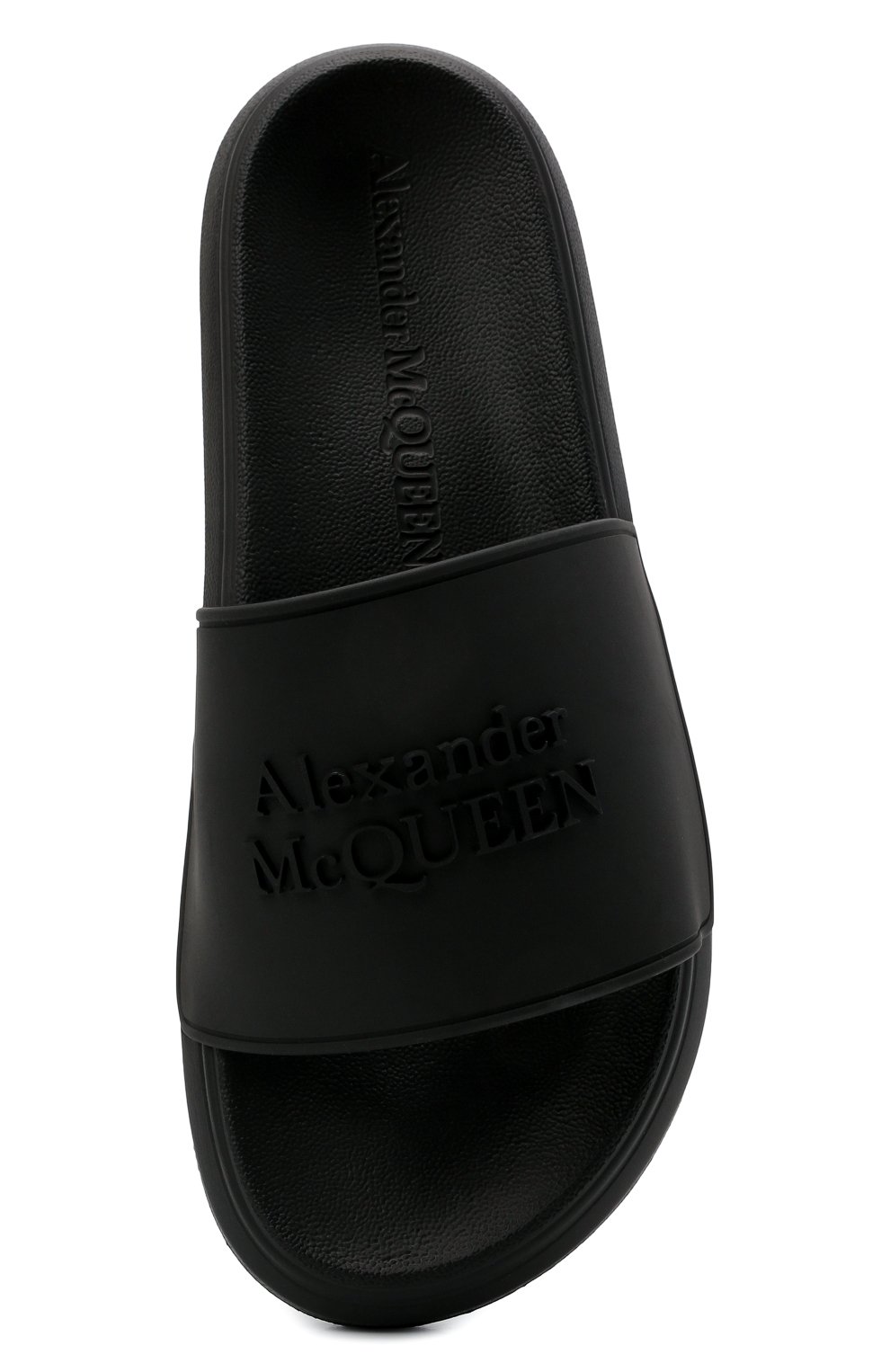 Резиновые шлепанцы Alexander McQueen  666983/W4QS0 Фото 6