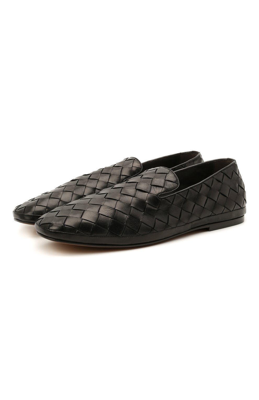 Мужские кожаные лоферы H`D`S`N BARACCO черного цвета, арт. GUINEA.X.0* | Фото 1 (Мужское Кросс-КТ: Лоферы-обувь; Материал внутренний: Натуральная кожа; Стили: Кэжуэл)