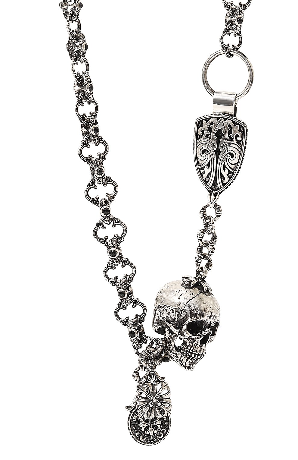 Мужского серебряного серебряная брючная цепь готика GL JEWELRY купить в  интернет-магазине ЦУМ, арт. M610002-S97-435
