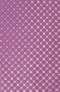 Мужской шелковый галстук ZILLI розового цвета, арт. 55006 | Фото 4 (Принт: С принтом; Материал: Текстиль, Шелк; Материал сплава: Проставлено; Нос: Не проставлено)