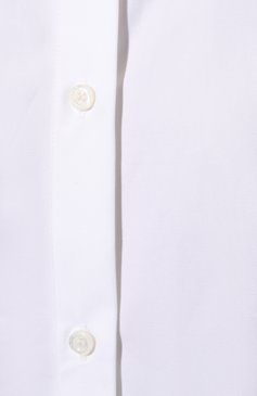 Женская хлопковая рубашка ARMARIUM белого цвета, арт. ARMTMT001/C001 | Фото 5 (Рукава: Длинные; Принт: Без принта; Женское Кросс-КТ: Рубашка-одежда; Длина (для топов): Стандартные; Материал сплава: Проставлено; Материал внешний: Хлопок; Драгоценные камни: Проставлено; Стили: Кэжуэл)