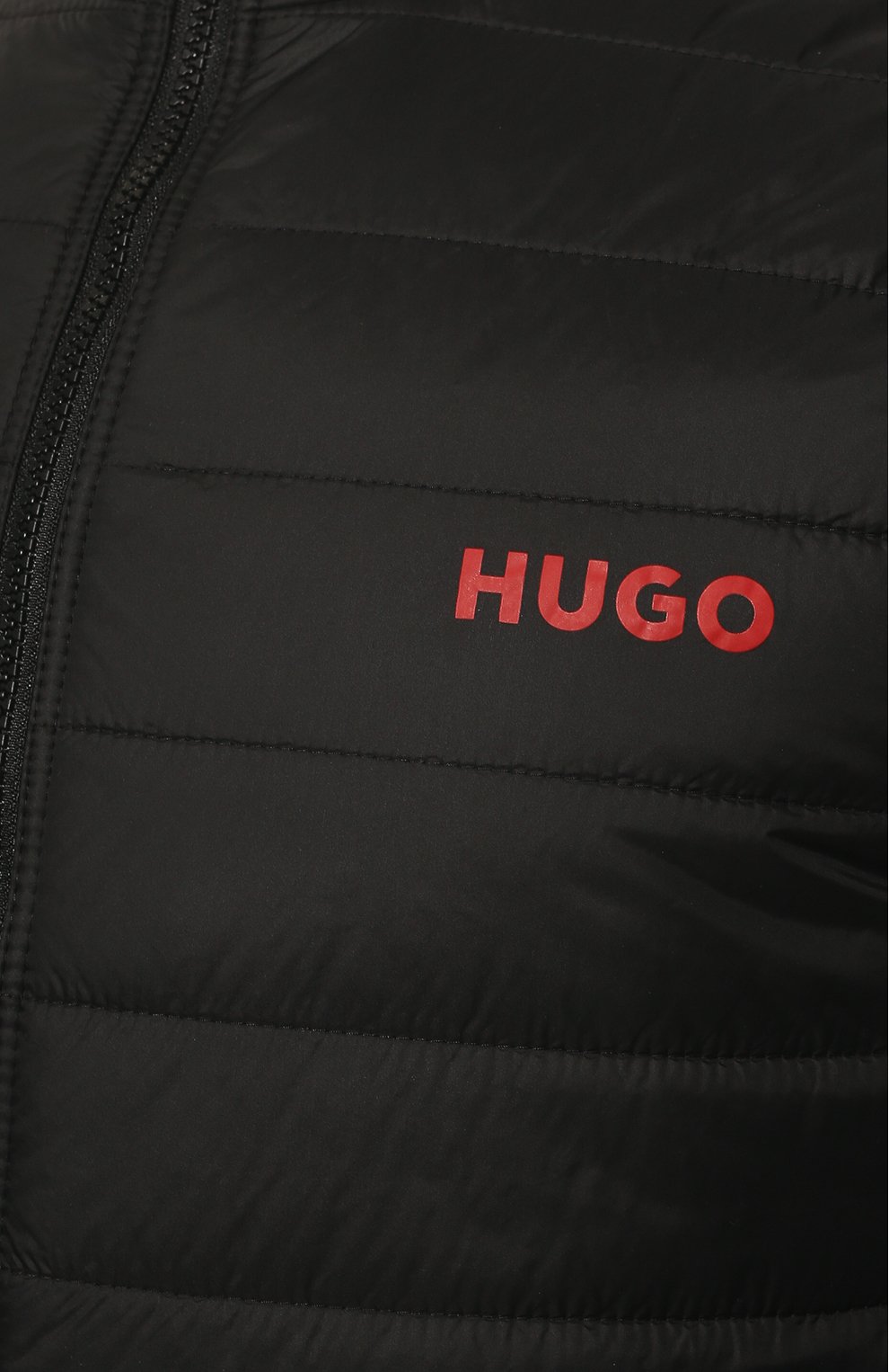 Утепленный жилет HUGO 50468742, цвет чёрный, размер 48 - фото 5