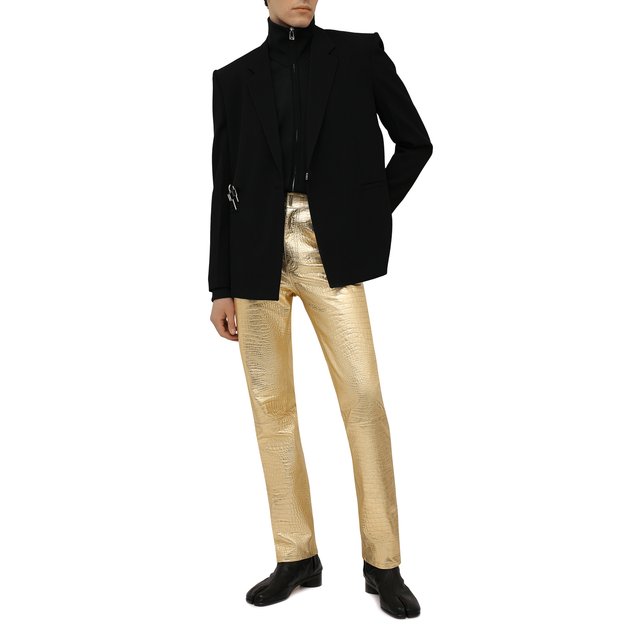 фото Кожаные брюки givenchy