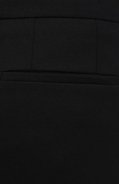 Мужские брюки из хлопка и шерсти DOLCE & GABBANA черного цвета, арт. GY6FET/FUCDJ | Фото 5 (Материал внешний: Шерсть, Хлопок; Длина (брюки, джинсы): Стандартные; Материал сплава: Проставлено, Проверено; Стили: Классический; Случай: Формальный; Статус проверки: Проверено, Проверена категория; Драгоценные камни: Проставлено; Материал подклада: Вискоза)