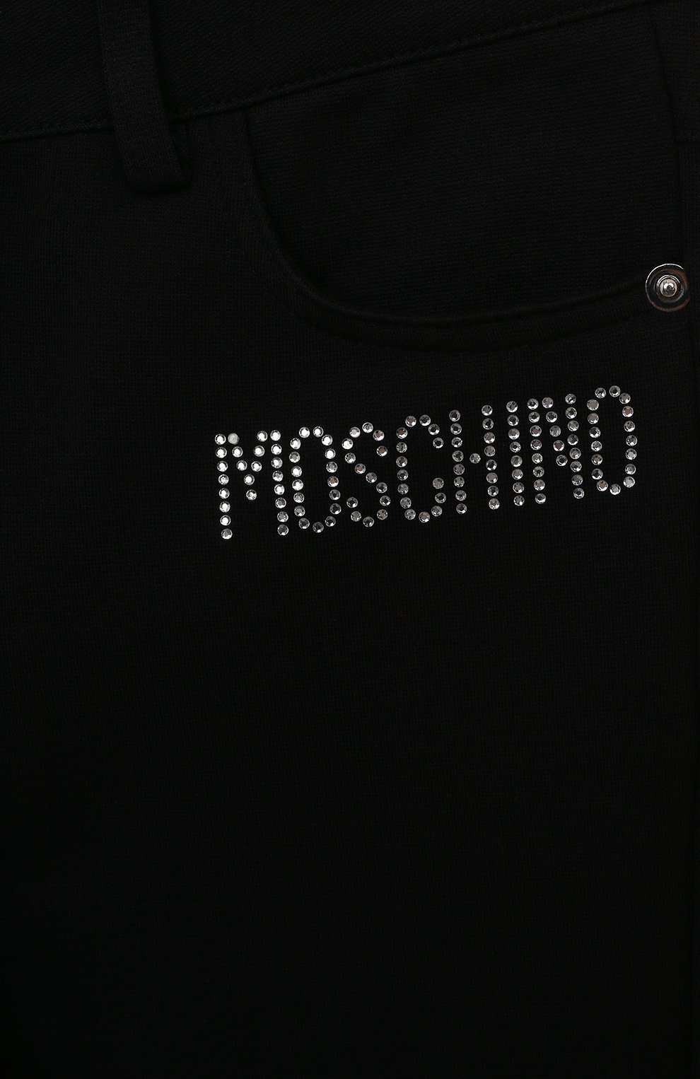 Брюки для девочки из вискозы Moschino  HDP04I/LJA00/4A-8A Фото 3