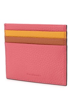 Женский кожаный футляр для кредитных карт COCCINELLE розового цвета, арт. E2 FW5 12 95 01 | Фото 2 (Материал: Натуральная кожа)
