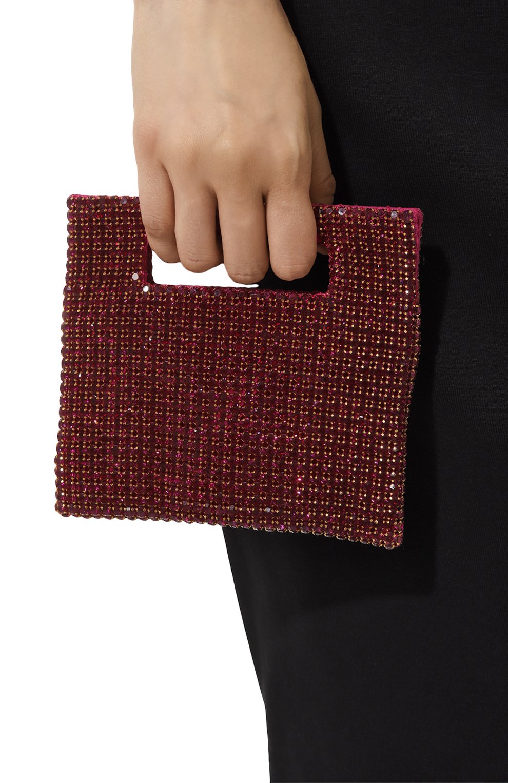 Женская сумка lucinda CULT GAIA розового цвета, арт. TH1244P1 | Фото 2 (Женское Кросс-КТ: Вечерняя сумка; Материал сплава: Проставлено; Размер: mini; Драгоценные камни: Проставлено)