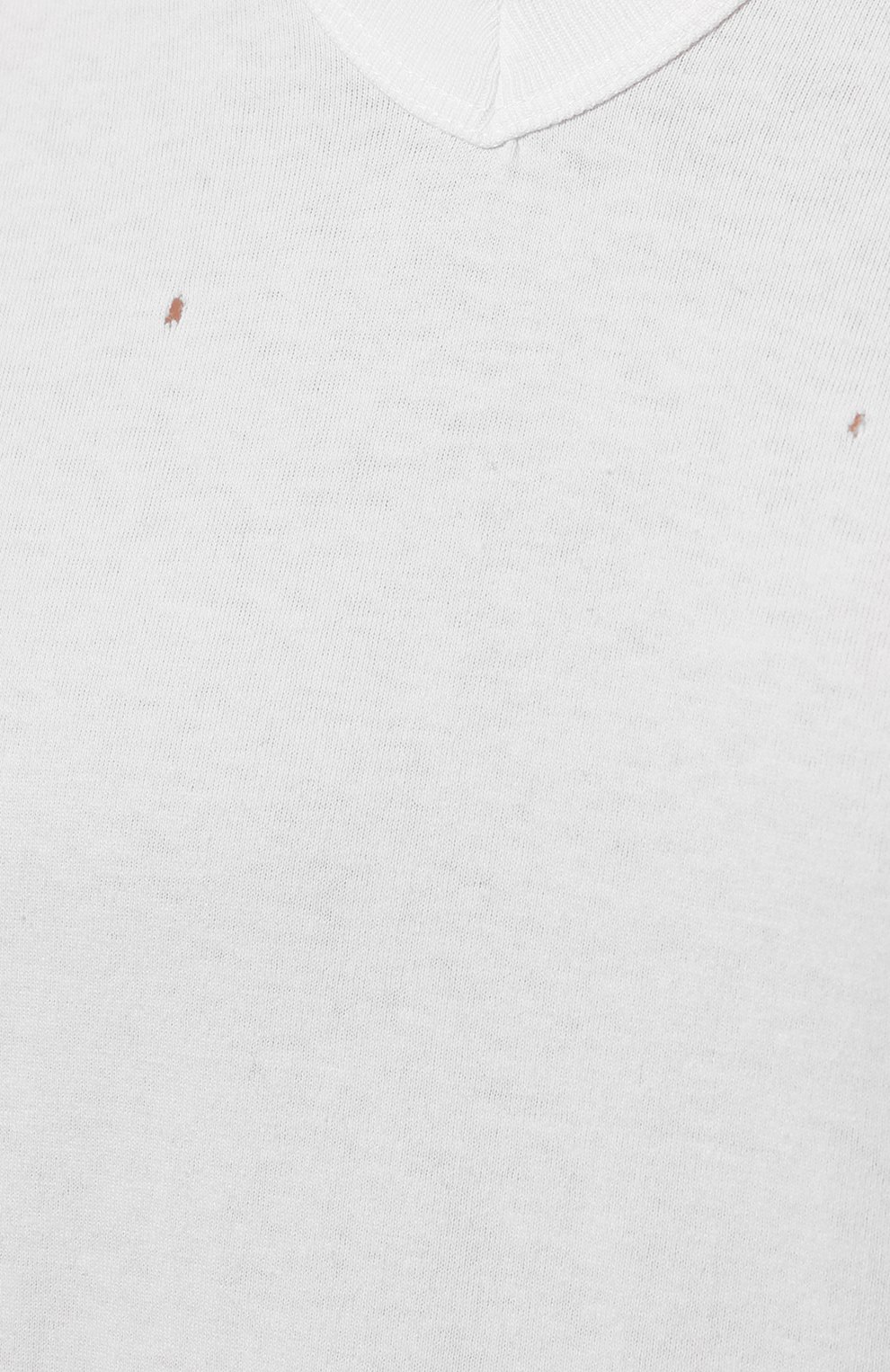 Мужская хлопковая фут болка DOLCE & GABBANA белого цвета, арт. G8QK6T/G7I3R | Фото 5 (Принт: Без принта; Рукава: Короткие; Длина (для топов): Стандартные; Материал сплава: Проставлено; Материал внешний: Хлопок; Драгоценные камни: Проставлено; Стили: Кэжуэл)