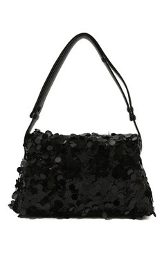 Женская сумка signaux PRADA черного цвета, арт. 1BC165-2DX0-F0002-OOO | Фото 6 (Женское Кросс-КТ: Вечерняя сумка; Сумки-технические: Сумки top-handle; Материал: Натуральная кожа; Размер: large)