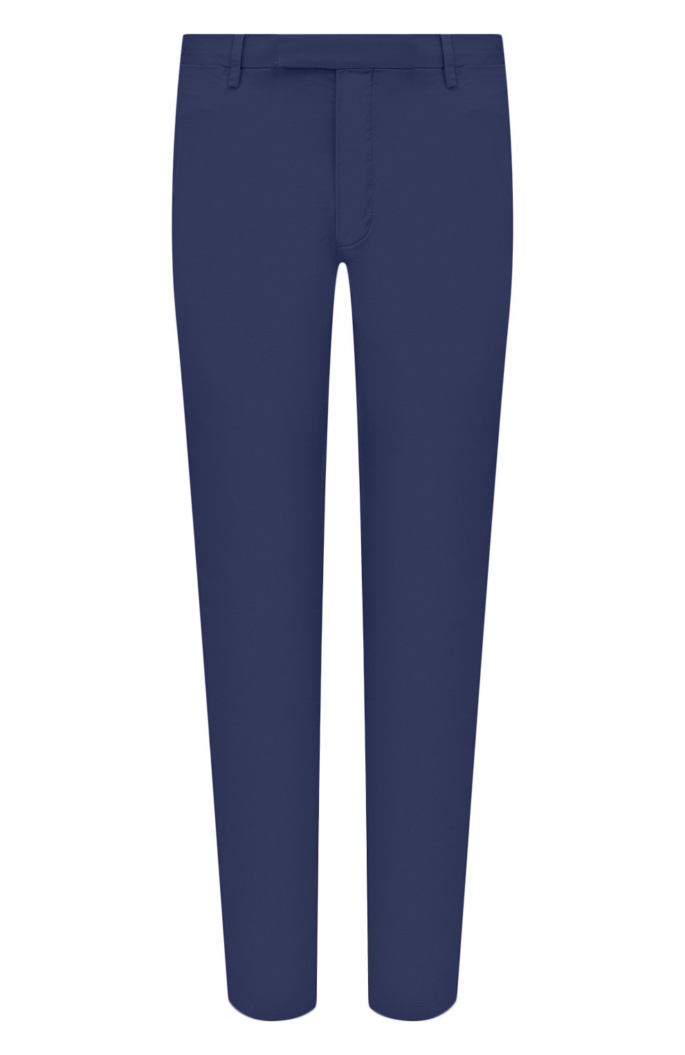 Мужские хлопковые брюки POLO RALPH LAUREN синего цвета, арт. 710644988 | Фото 1 (Силуэт М (брюки): Чиносы; Длина (брюки, джинсы): Стандартные; Случай: Повседневный; Материал внешний: Хлопок; Стили: Кэжуэл)