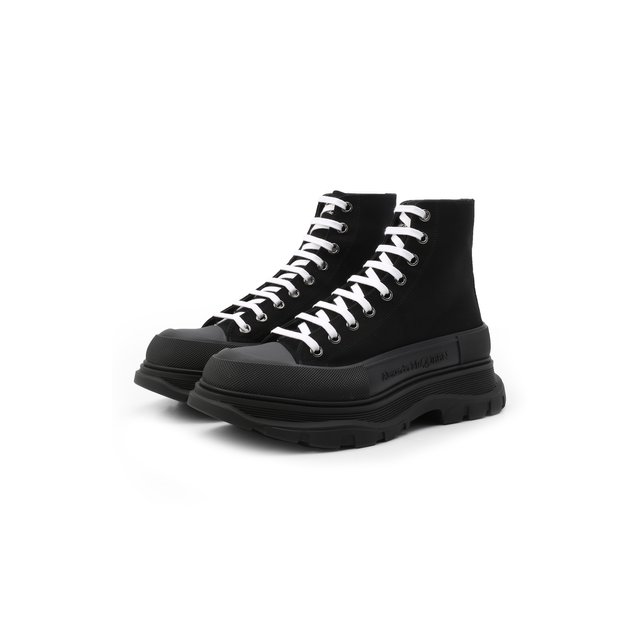 фото Текстильные ботинки tread slick alexander mcqueen