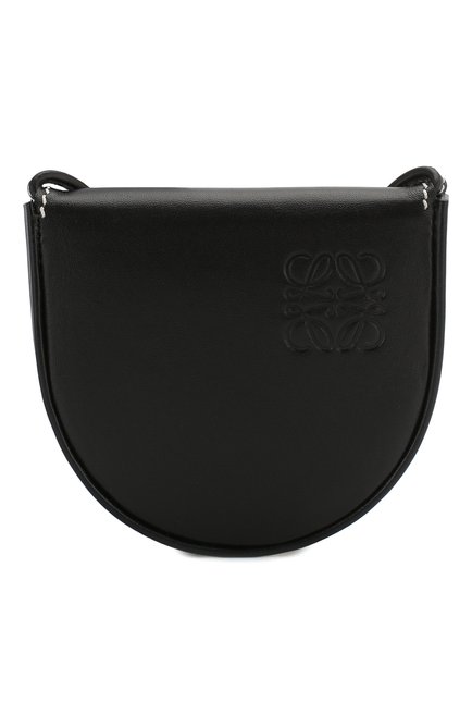 Женская сумка heel pouch loewe x paula's ibiza LOEWE черного цвета по цене 32100 руб., арт. 109.54.T15 | Фото 1