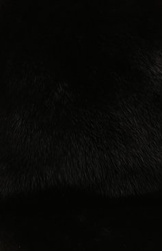 Мужской бейсболка из меха норки FURLAND черного цвета, арт. 0000802110110300602 | Фото 3 (Материал: Натуральный мех)