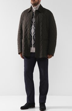 Мужская двусторонняя куртка из смеси шерсти и шелка BRIONI хаки цвета, арт. SDL70L/07AJ9 | Фото 2 (Кросс-КТ: Куртка; Мужское Кросс-КТ: шерсть и кашемир, Верхняя одежда; Материал внешний: Шерсть, Шелк; Рукава: Длинные; Big photo: Big photo; Длина (верхняя одежда): До середины бедра; Материал сплава: Проставлено; Ювелирные украшения: Назначено; Драгоценные камни: Проставлено)