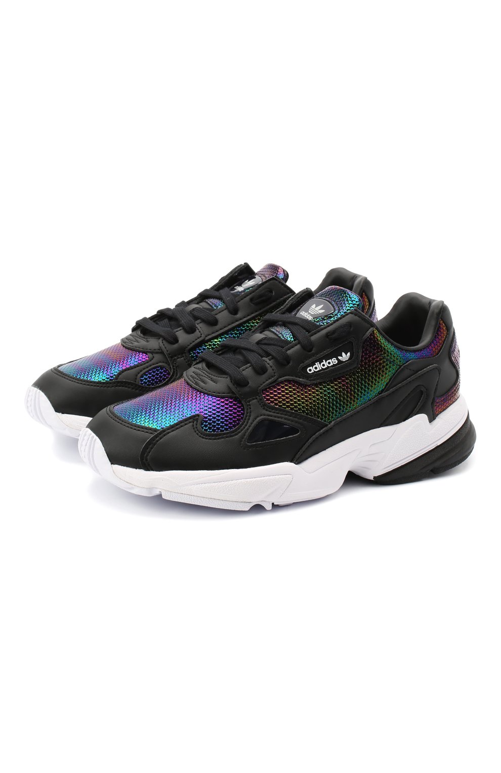 Adidas falcon 2024 femme noir rose