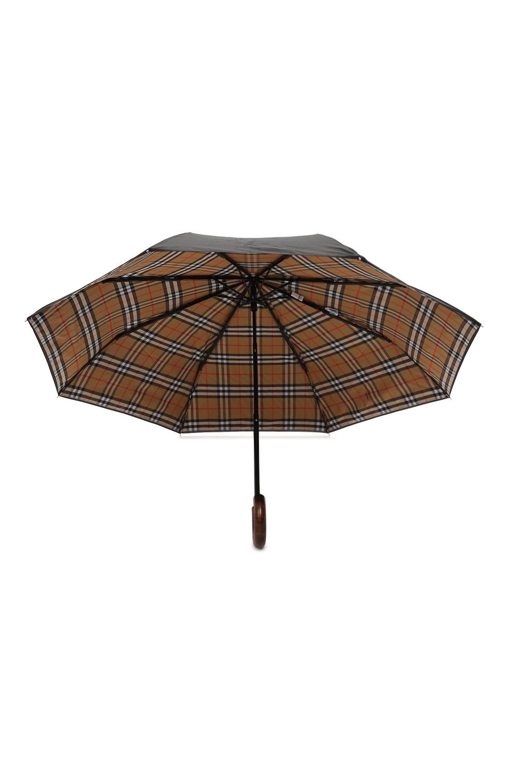 Мужской складной зонт BURBERRY черного цвета, арт. 8015482 | Фото 3 (Материал: Текстиль, Синтетический материал, Металл; Статус проверки: Проверена категория)