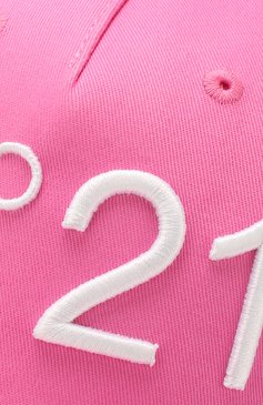 Детская хлопковая бейсболка N21 розового цвета, арт. N2143F/N0041/N21F1U | Фото 3 (Материал: Текстиль, Хлопок; Статус проверки: Проверена категория)