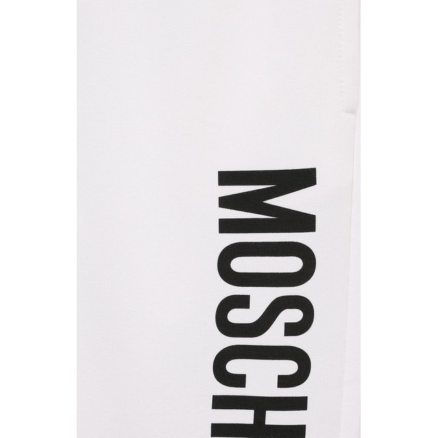 Хлопковые джоггеры Moschino HQP02Y/LDA27/4A-8A Фото 3