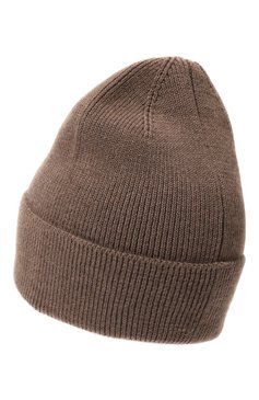 Мужская шапка ÉTUDES коричневого цвета, арт. H23NM690L00460 | Фото 2 (Материал: Текстиль, Шерсть, Синтетический материал; Кросс-КТ: Трикотаж; Материал сплава: Проставлено; Нос: Не проставлено)