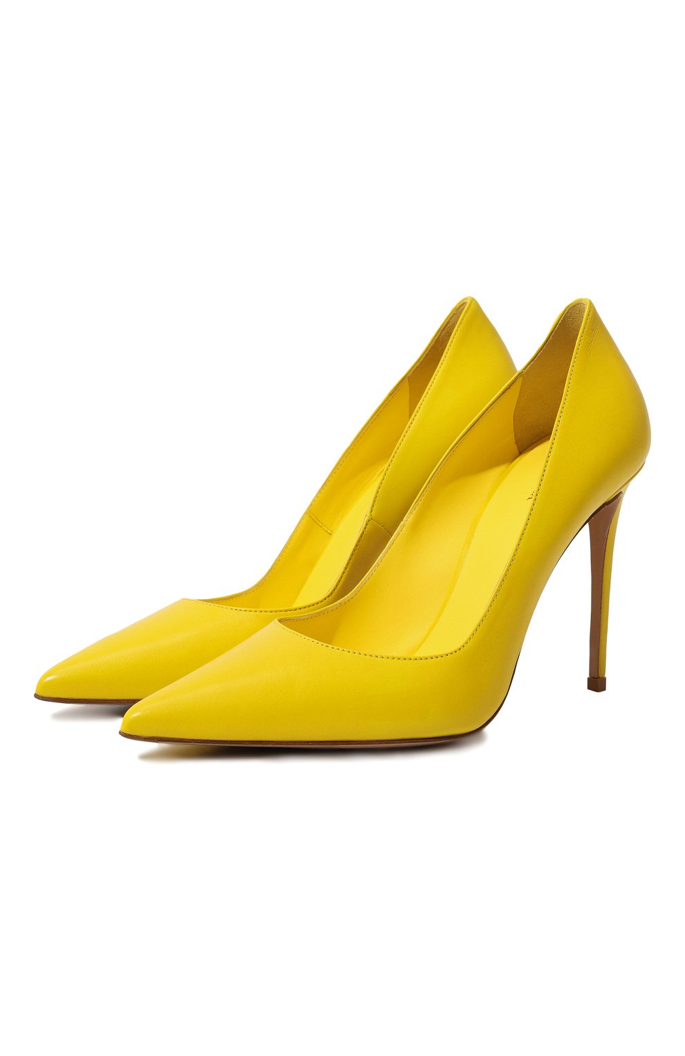 Желтые туфли – отличный выбор для летнего сезона